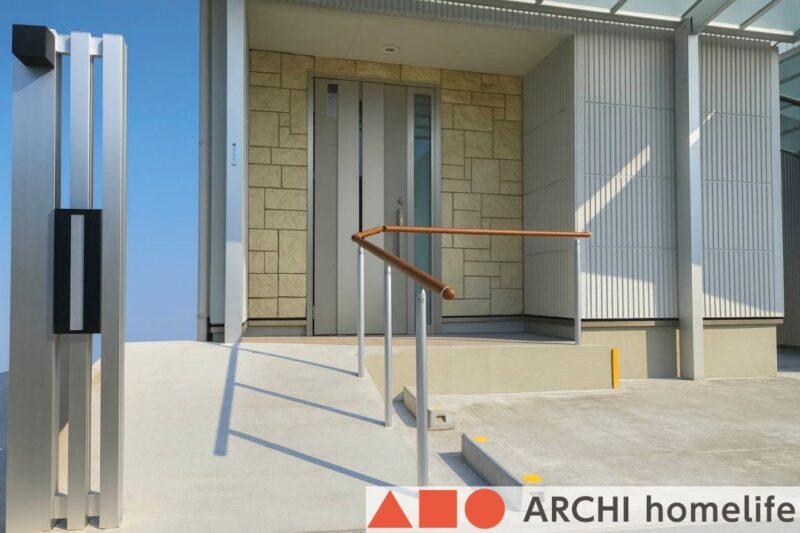 玄関スロープ(姫路市飯田3丁目)